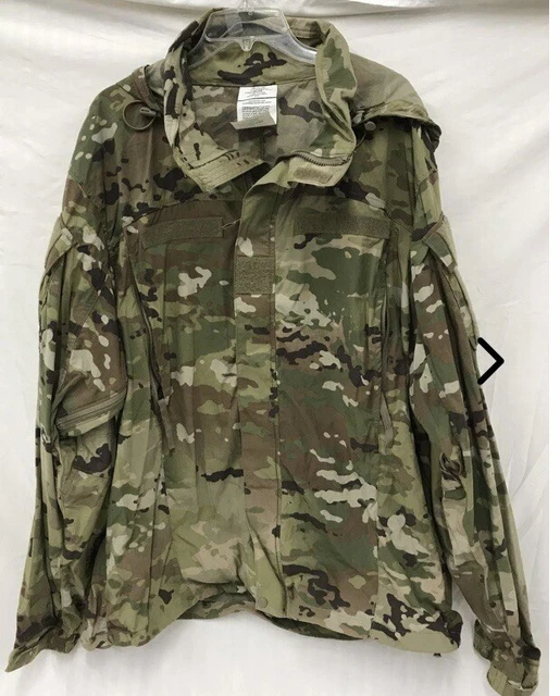 USGI OCP FR Jacket &Trousers Soft Shell Cold Weather Large Long Multicam ECWCS