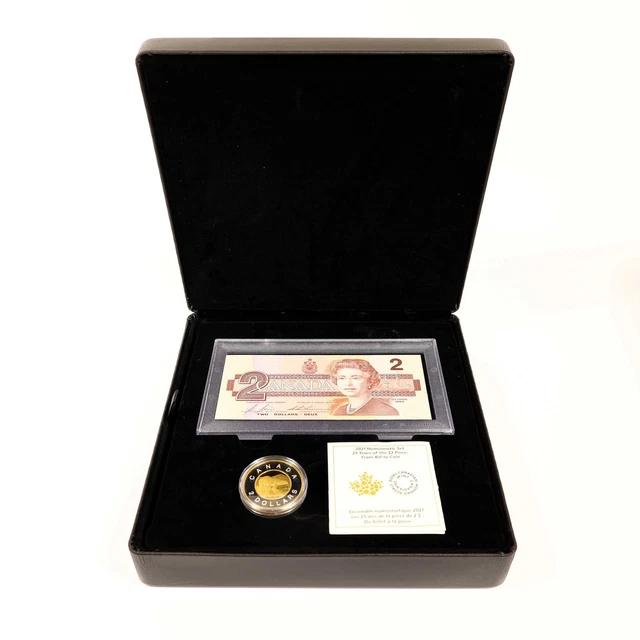 2021 Canadian Numismatic Set 25 Years of The $2 Bill/Coin SKU:CPC2983