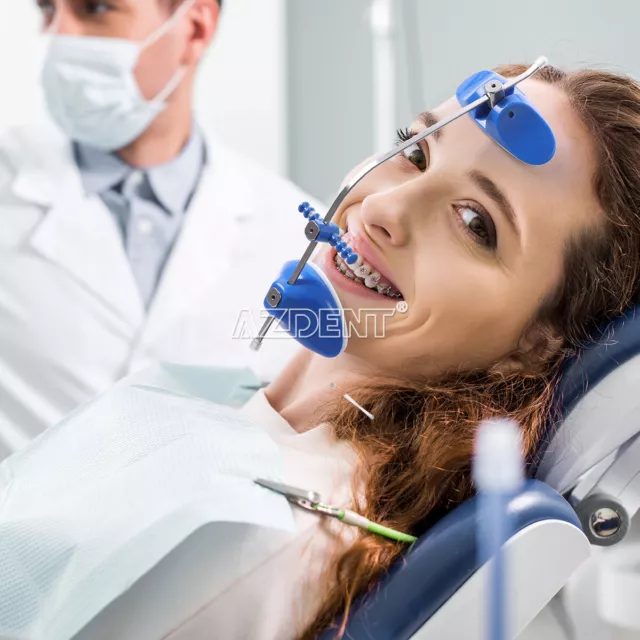Dental Adjustable Orthodontic Reverse forward Pull Headgear Facial Mascara