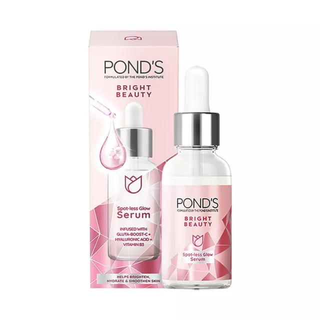 Pond's Brillante Belleza Spot-Less Glow Serum, Infusión con Vitamina B3 - 30 ML