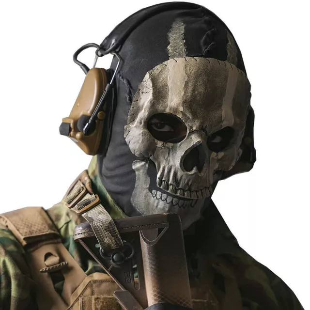 CALL OF DUTY Mask Helmet Balaclava Skull Ghost Army Military Face Mask ...