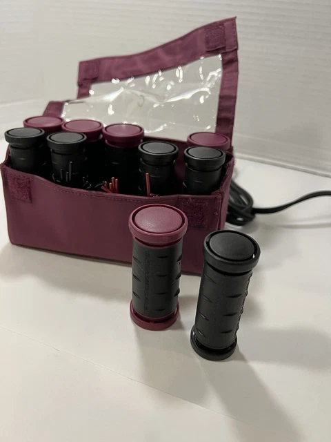 Remington Hot Hair Curlers Travel 10 Instant Heat Rollers & 10 Pin’s Two Sizes