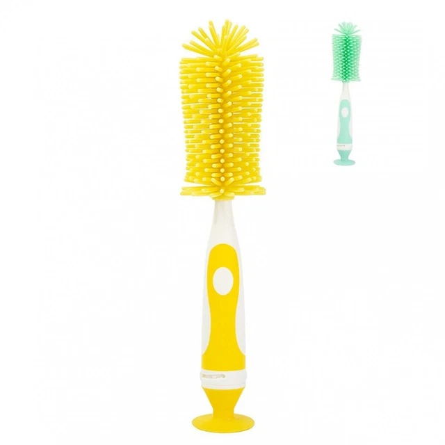 Cepillo de biberón desmontable universal cepillo de limpieza resistente