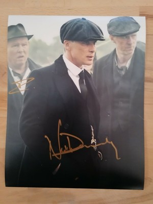 HWC Trading Photo Encadrée A4 De Ned Dennehy Peaky Blinders Charlie Gifts Imprimée Avec Autographe Pour Les Fans De L'émission Télévisée