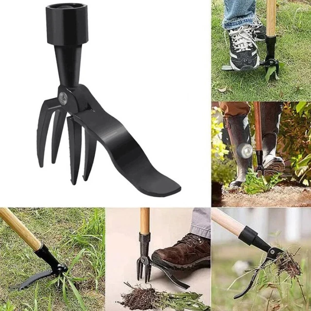 FOOTOPERATED WEEDER PULLER Weed Claw Grass Root Remover Manual Garden