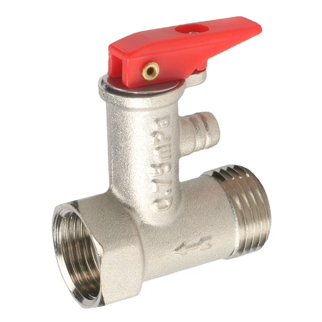 Affidabile Sistema Scaldabagno Elettrico G1/2 con Rilascio Pressione Ottone