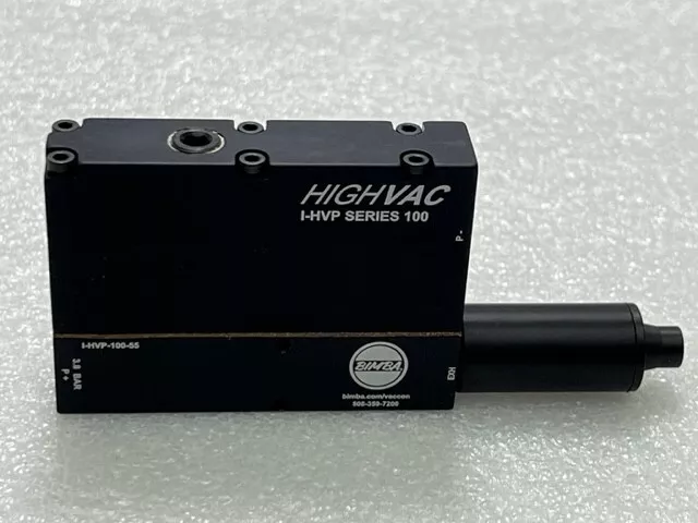 Bimba I-HVP-100-55 Highvac High Vacuum Venturi Pump Used