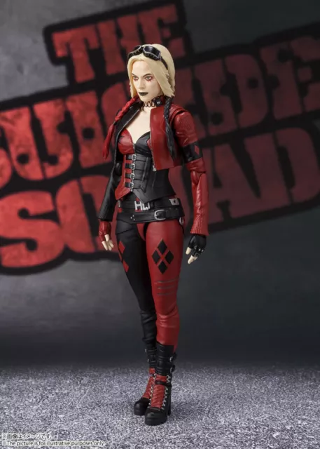 S.H.Figuarts Harley Quinn (The Suicide Squad) BANDAI SPIRITS Japan Used*-