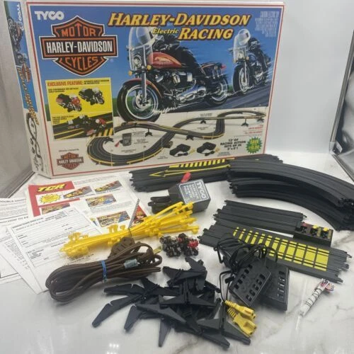 TYCO 1992 HARLEY Davidson HO Motorcycle Slot Electric Racing