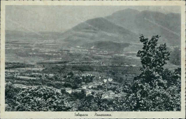 cr21 cartolina solopaca panorama provincia di benevento campania