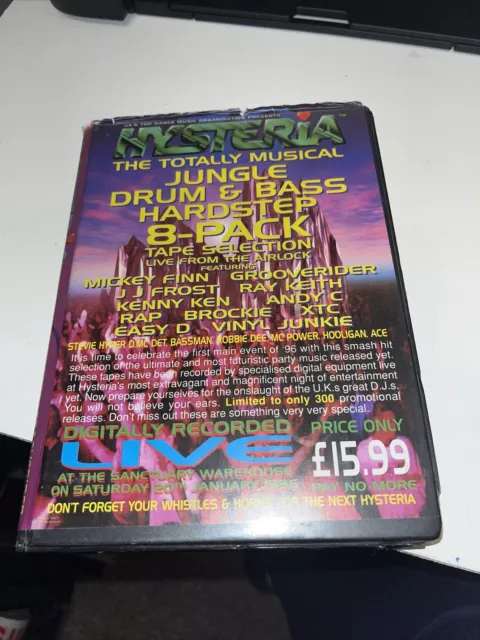 hysteria-10 Jungle Drum & Bass 8er-Pack