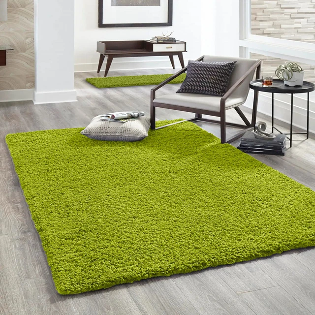 Alfombra de pelo alto Prime Shaggy salón dormitorio moderno