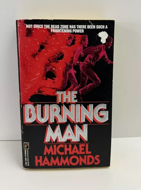 Michael Hammonds THE BURNING MAN Pinnacle Horror Vintage 1991 1st Printing Book