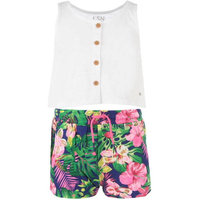 Chándals Niña Conjunto Flores