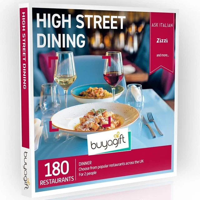 Buyagift Dining Box for Two: 180+ UK Popular Restaurant Locations