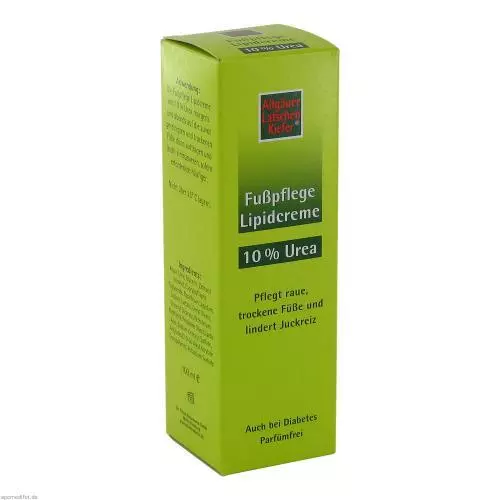 ALLGÄUER LATSCHENK. 10% Urea Fuß Lipidcreme 100 ml