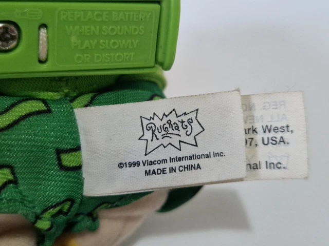 Fienster VINTAGE 90'S RUGRATS Chuckie Finster Backpack Bouncer - Working £18.00 ...
