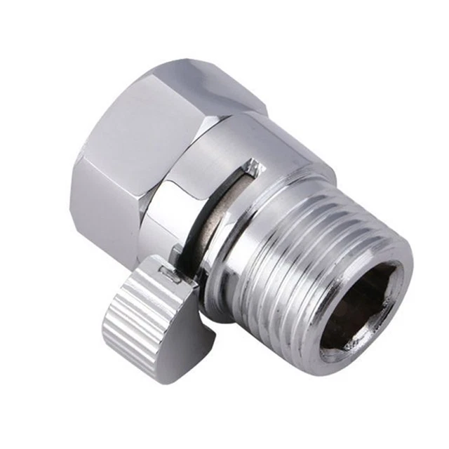 Cabezal de ducha de hardware de flujo de válvula G1/2 cierre válvula control ahorro de agua