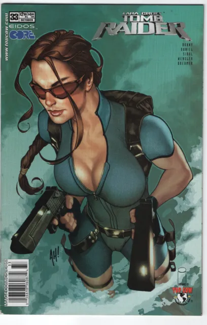 Lara Croft Tomb Raider #33 Image Top Cow Adam Hughes Newsstand GGA Good Girl Art