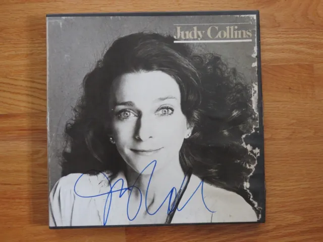 JUDY COLLINS signed 1977 BOOK OF THE MONTH Record / Album COA Amazing Grace