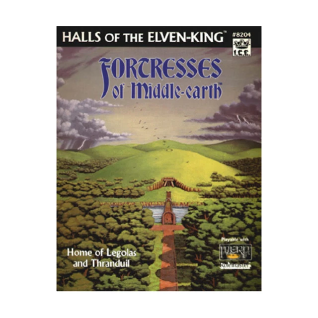 ICE MERP 1ST Ed Fortresses of Middle-Earth - Halls of the Elven-King ...