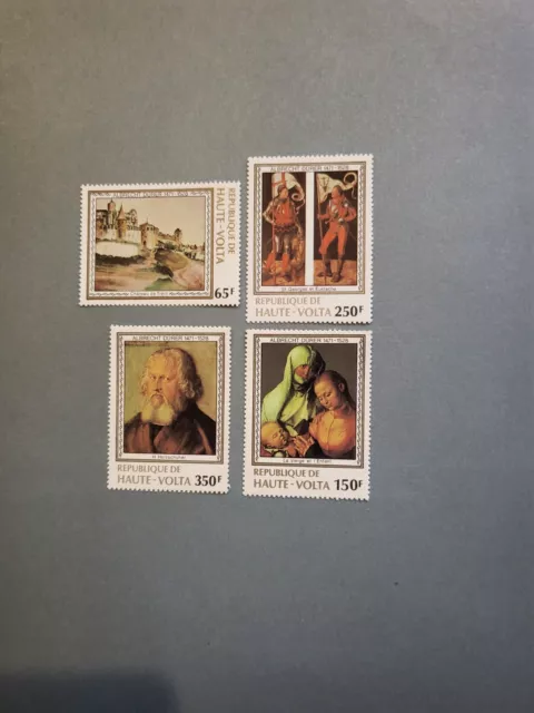 Stamps Burkina Faso Scott #481-4 nh