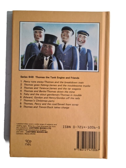 LADYBIRD THOMAS THE Tank Engine & Friends Books x 6 Vintage 1980s EUR ...