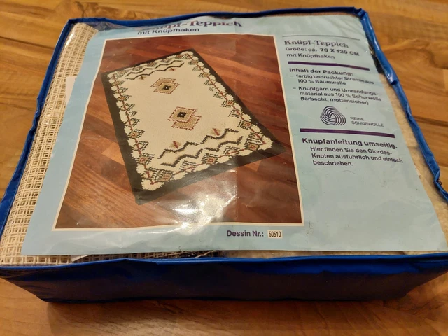 2. knüpfteppich komplett Weiß