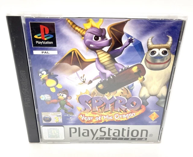 SPYRO YEAR OF the Dragon Greatest Hits PS1 (Sony PlayStation 1) NEW SPYRO YEAR OF the Dragon Greatest Hits PS1 (Sony PlayStation 1) NEW