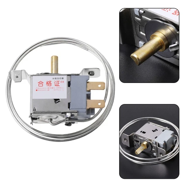 INTERRUPTEUR DE COMMANDE congélateurs thermostat thermostat WPF22-L 2 broches i EUR 9,96 INTERRUPTEUR DE COMMANDE congélateurs thermostat thermostat WPF22-L 2 broches i EUR 9,96