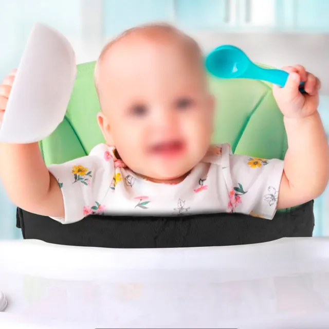 L2S (Black)Portable Washable Baby Dining Chair Safety Seat Strap Harness Belt