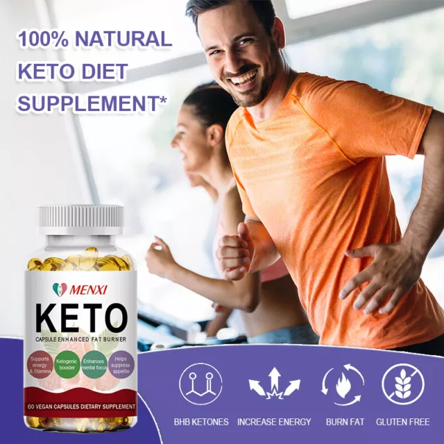 5x Keto Diet Fat Burner Pills FAST Healthy Weight Loss Premium 2000mg 60Capsules 2