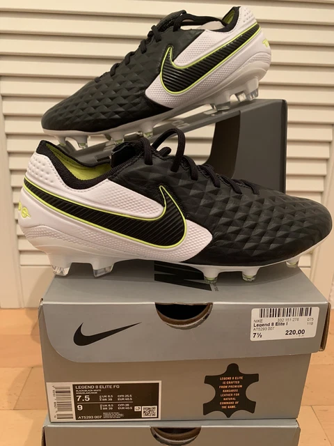 NP 220€ NIKE Tiempo LEGEND 8 ELITE FG Größe 7,5 / 40,5 Fußballschuhe AT5293 007