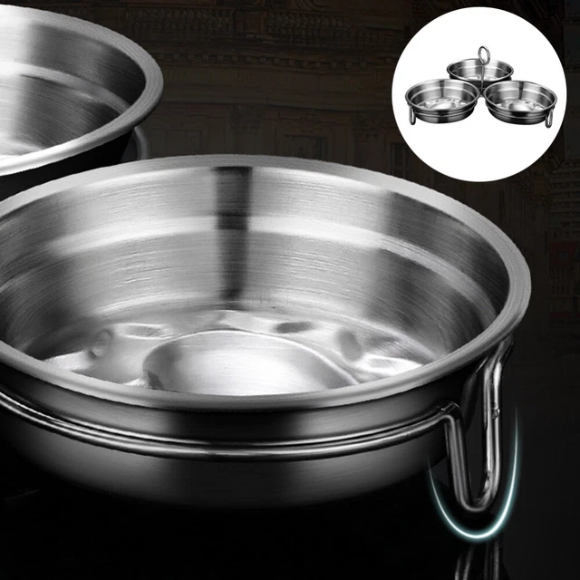 1 juego de cocina de vapor de huevos cazada furtivamente olla de huevos de acero inoxidable