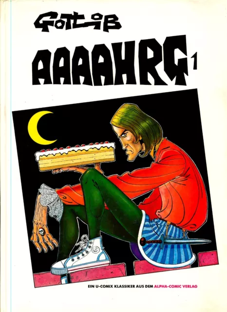 Aaaahrg 1 von Gotlib Comics für Erwachsene HC alpha-Comic-Verlag 1990 Z1(-)