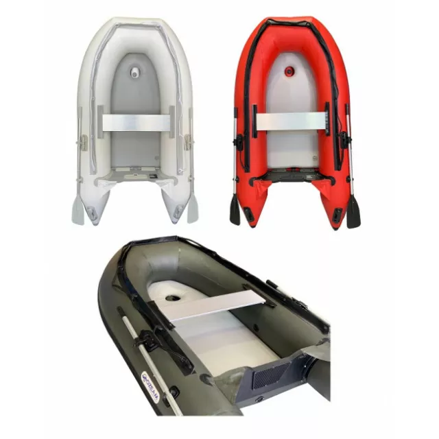 Ozeam 249 D-Bow Airdeck + Chiglia Tender Carpfishing Pesca Spinning Gommone Carp