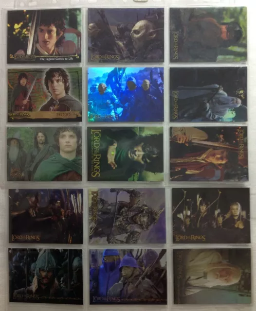 LORDS OF THE RINGS - VARIOUS SERIES - Various Chase & Promo Cards - TOPPS