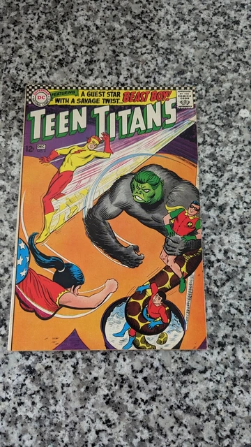 Teen Titans #6 DC Comics 1966 Beast Boy and Doom Patrol appearances