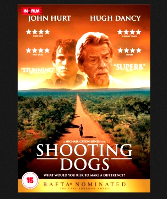 SHOOTING DOGS DVD John Hurt True Story Movie Rwanda Africa Genocide