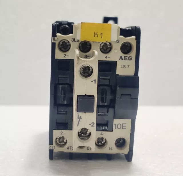 AEG LS7 Contactor E-Nr 910 302-709-00 + AEG HS17