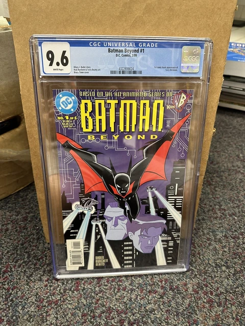 Batman Beyond 1 CGC 9.6 NM+, 1st Terry McGinnis (DC 1999)