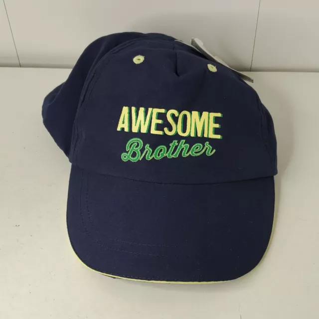 Awesome Brother Carters 2T-5T Ball Stretch Fit Hat Baseball Cap Spelled Out