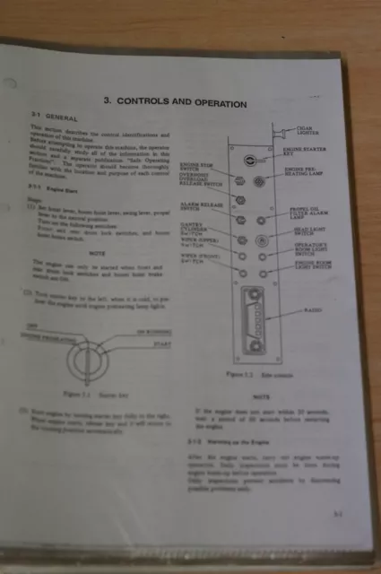 Kobelco Operators Manual CR16 Model:5170A 3