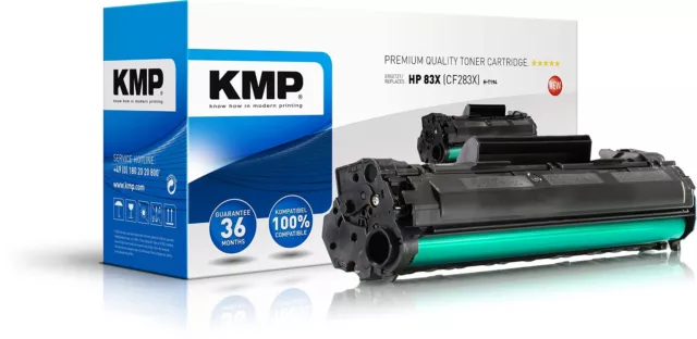 KMP Toner Cartridge Replaces HP H-T194 x 83 x CF283-Black