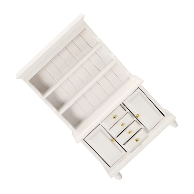 Mini accessori casa armadio verticale - libreria - decorazione armadi in legno modello