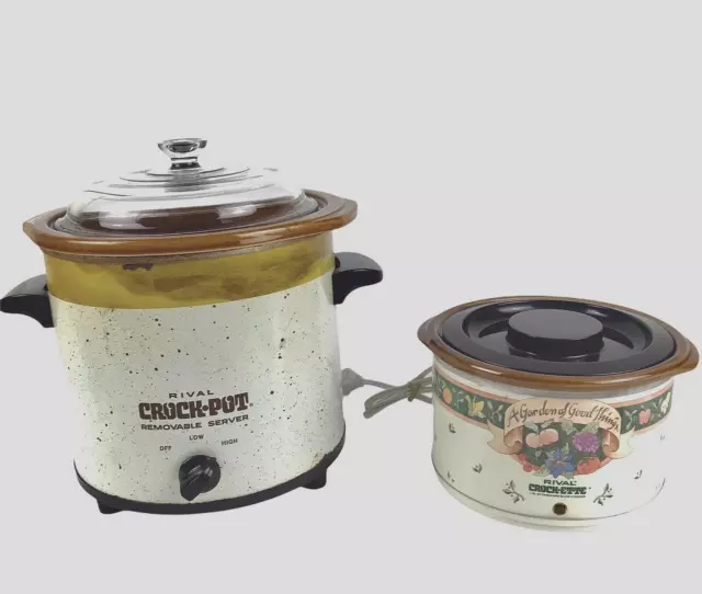 RARE Crock-Pot Swing and Serve Slow Cooker NIB