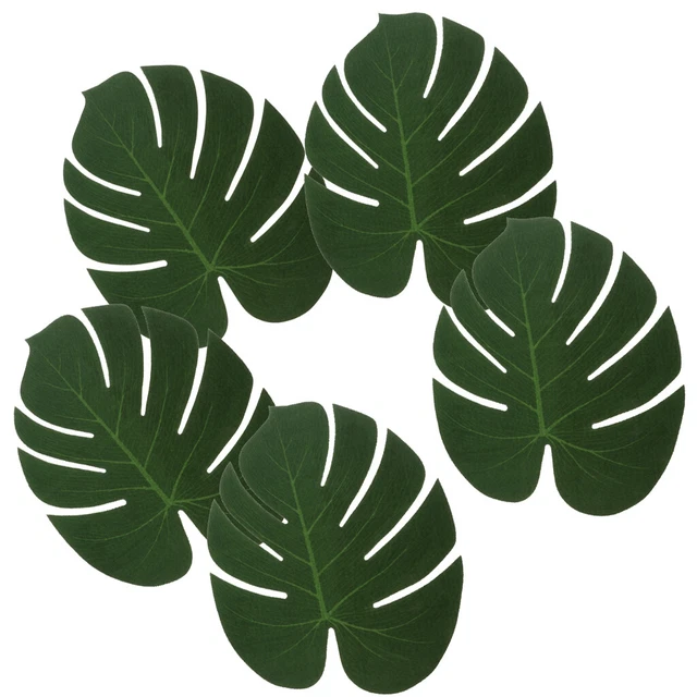 2 Pcs Éventails en feuilles de palmier naturelles | Éventails tissés à