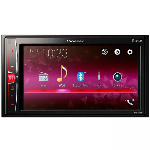 PIONEER MVH-A210BT 6,2” Double DIN USB Android Autoradio EUR 300,00 -  PicClick FR