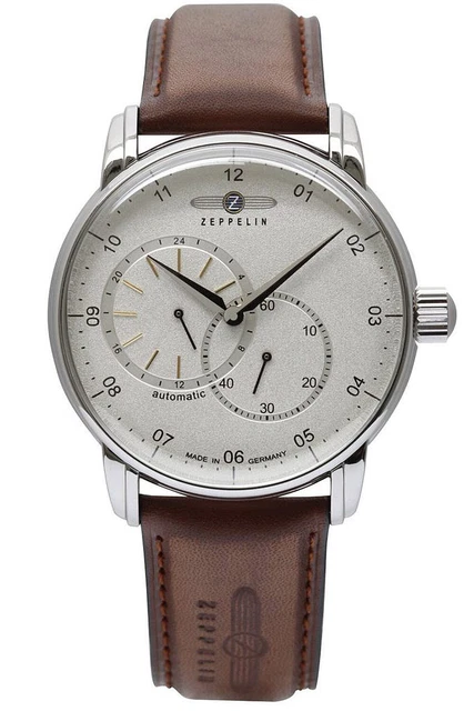 Zeppelin Orologio da Polso da Uomo Automatico New Captain's Line 8662-1