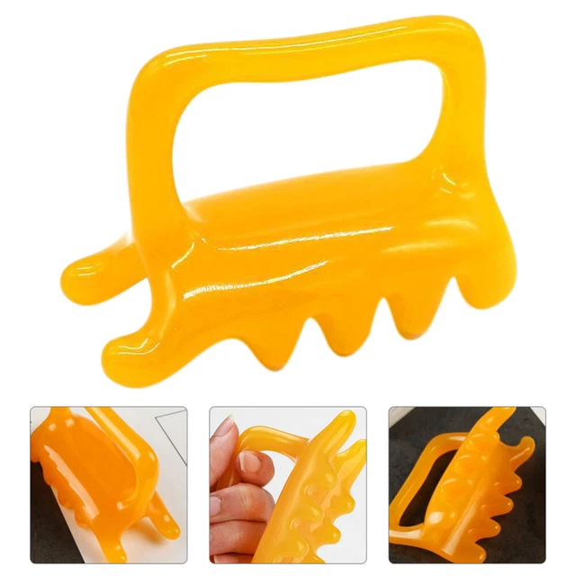 2 piezas Doble Push Massagers De mano Cuerpo Masaje Herramientas Cuerpo Hogar